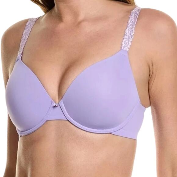 Natori 731080 Violet Rose Dream Custom Coverage Underwire Bra – 32G - Picture 1 of 7